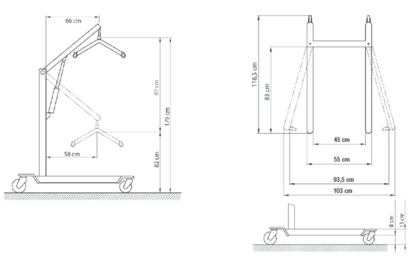 Γερανός Ανύψωσης ΜΒΚ ATLAS II 150KGR