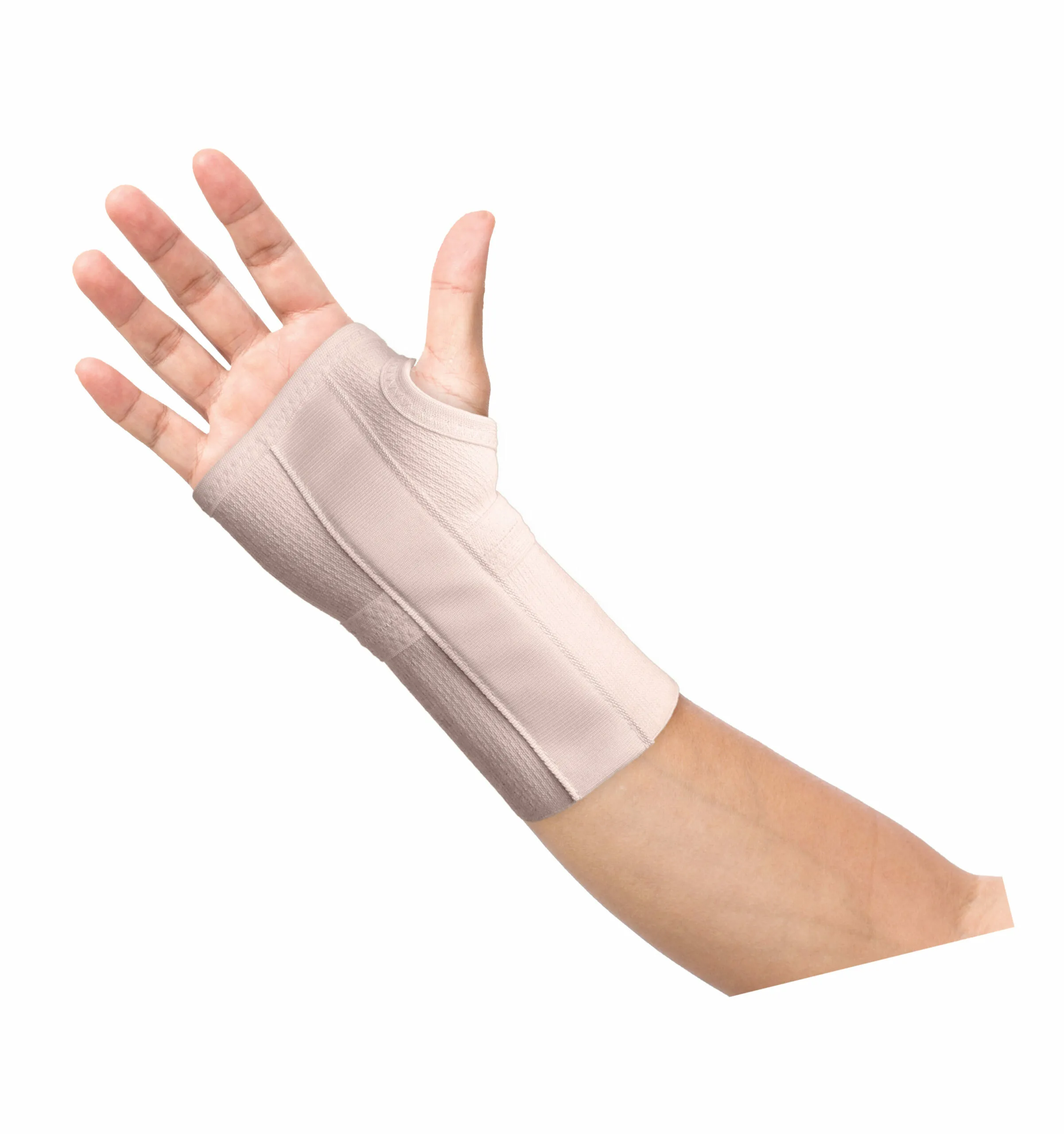 Κοντός Ελαστικός Νάρθηκας Σταθεροποίησης Καρπού με ‘Ελασμα “Essencial”