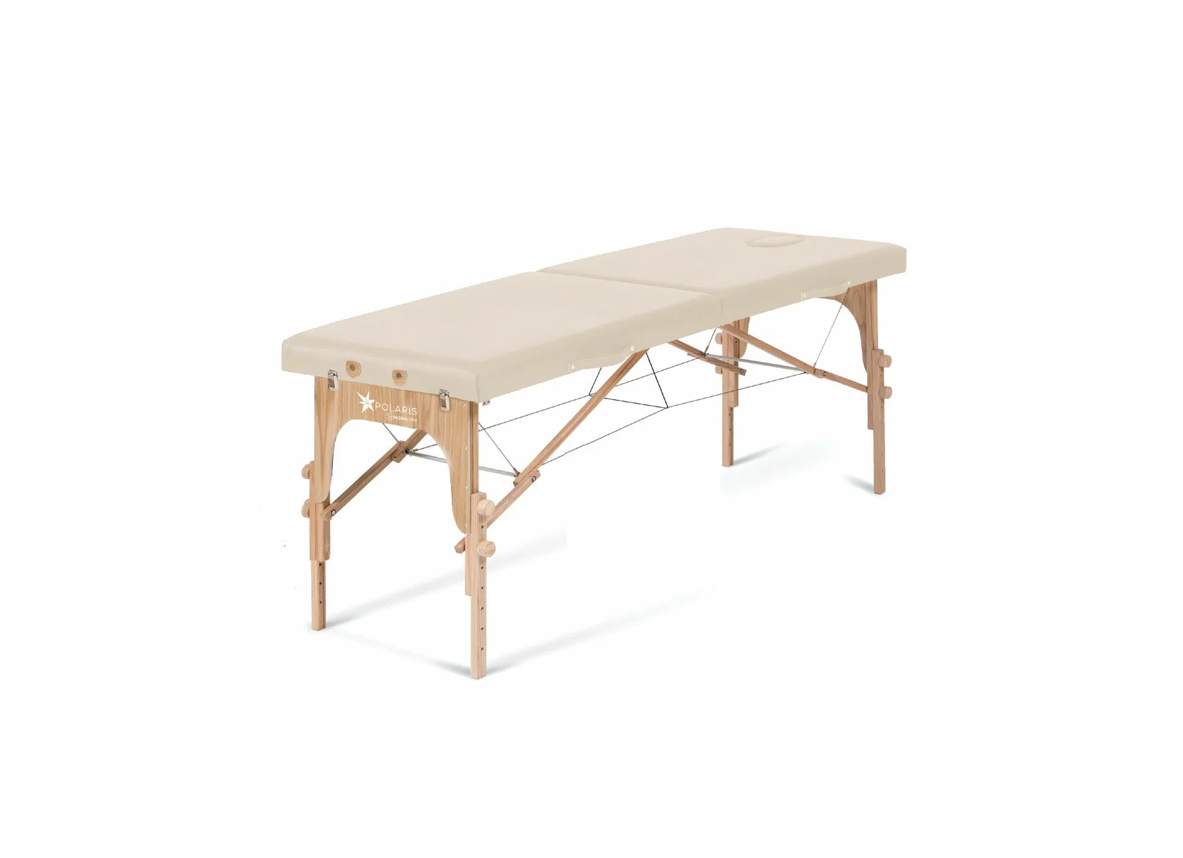 Κρεβάτι Εξεταστικό Ξύλινο Πτυσσόμενο με Οπή Moretti