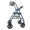 Περιπατητήρας Μπλέ Τροχήλατος Rollator