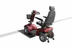 Ράμπα Αναδιπλούμενη Αντιολισθιτική Αναπηρικού Αμαξιδίου (Βαλίτσα) – 91cm