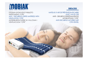 Σετ Στρώμα Κατακλίσεων Αεριζόμενο