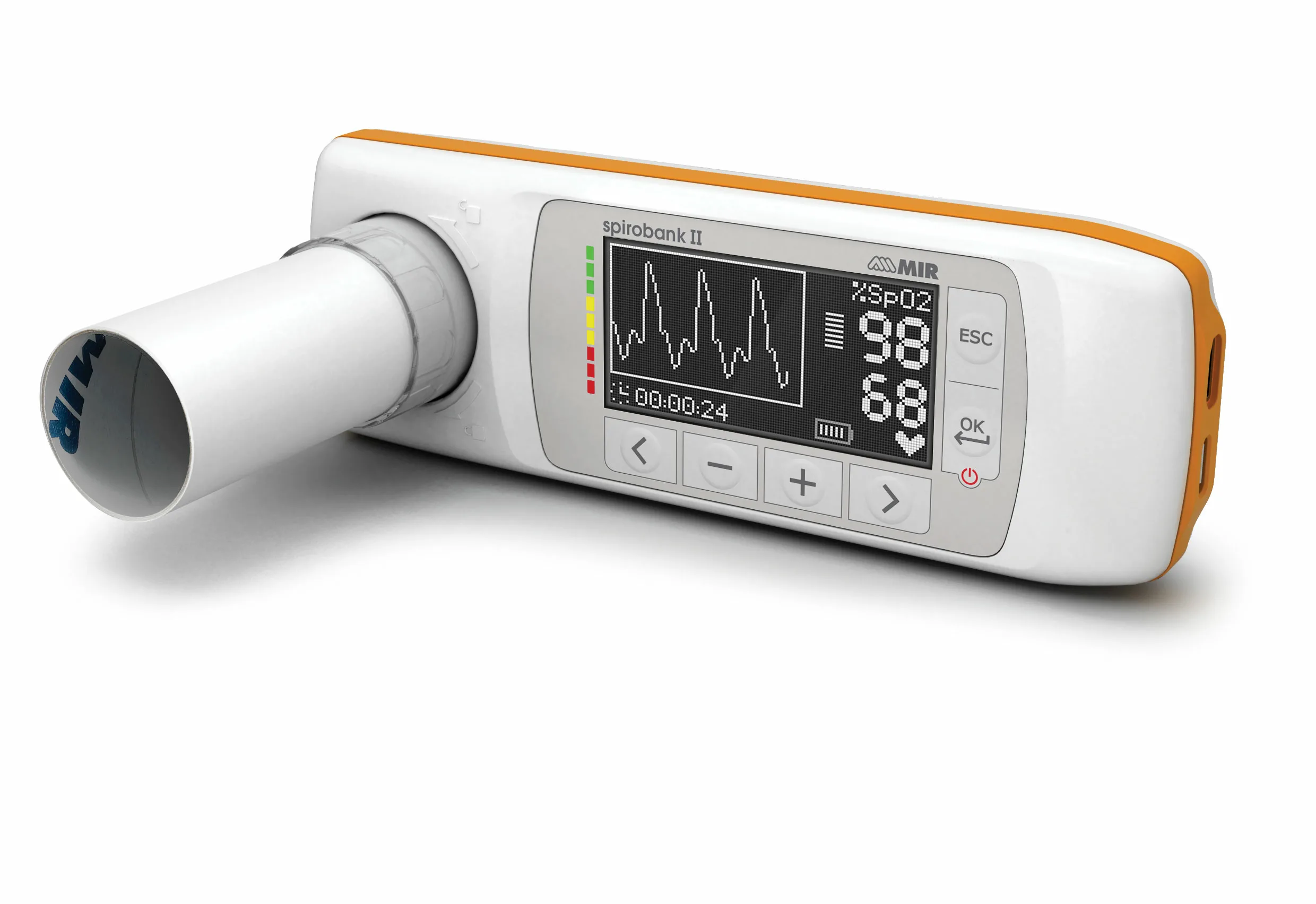 Σπιρόμετρο Φορητό Spirobank II Advanced με FlowMir*