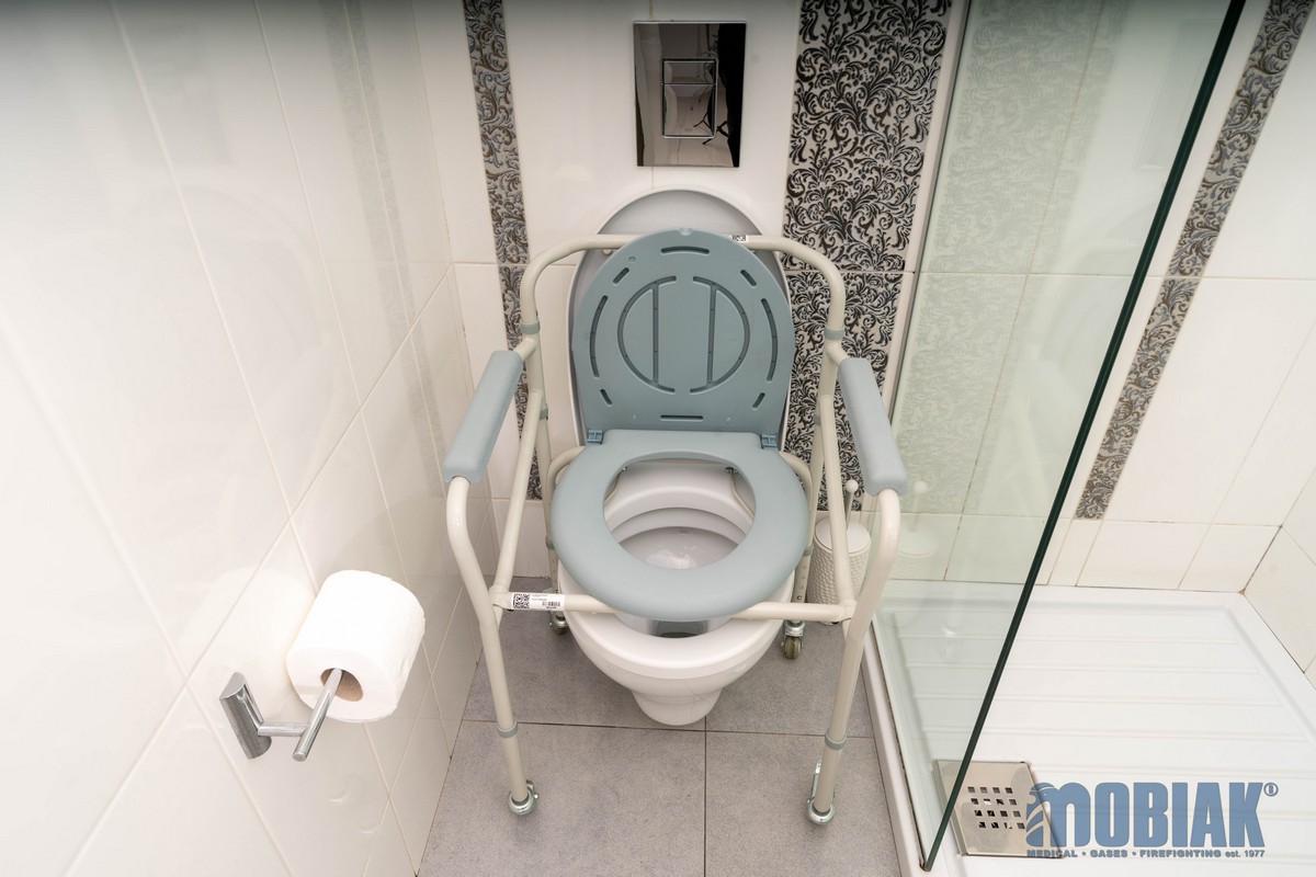 Τουαλέτα Πτυσσόμενη Τροχήλατη Μπεζ