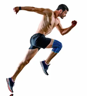 Επιγονατίδα Ελαστική με Μπανέλες & Επίθεμα Σιλικόνης Aqtivo