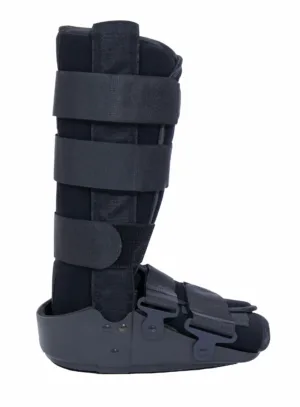 Μπότα Καταγμάτων Ψηλή Σταθερή / Μαύρη Small