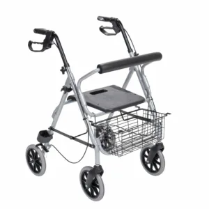 Περιπατητήρας Rollator Αλουμινίου “Silver” Περιπατητήρας Rollator Αλουμινίου “Silver”