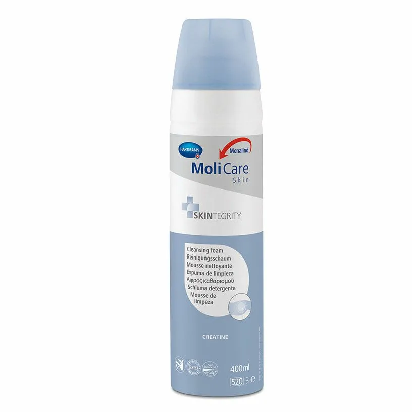 Αφρός Καθαρισμού για Ακράτεια Κοπράνων MoliCare Skin