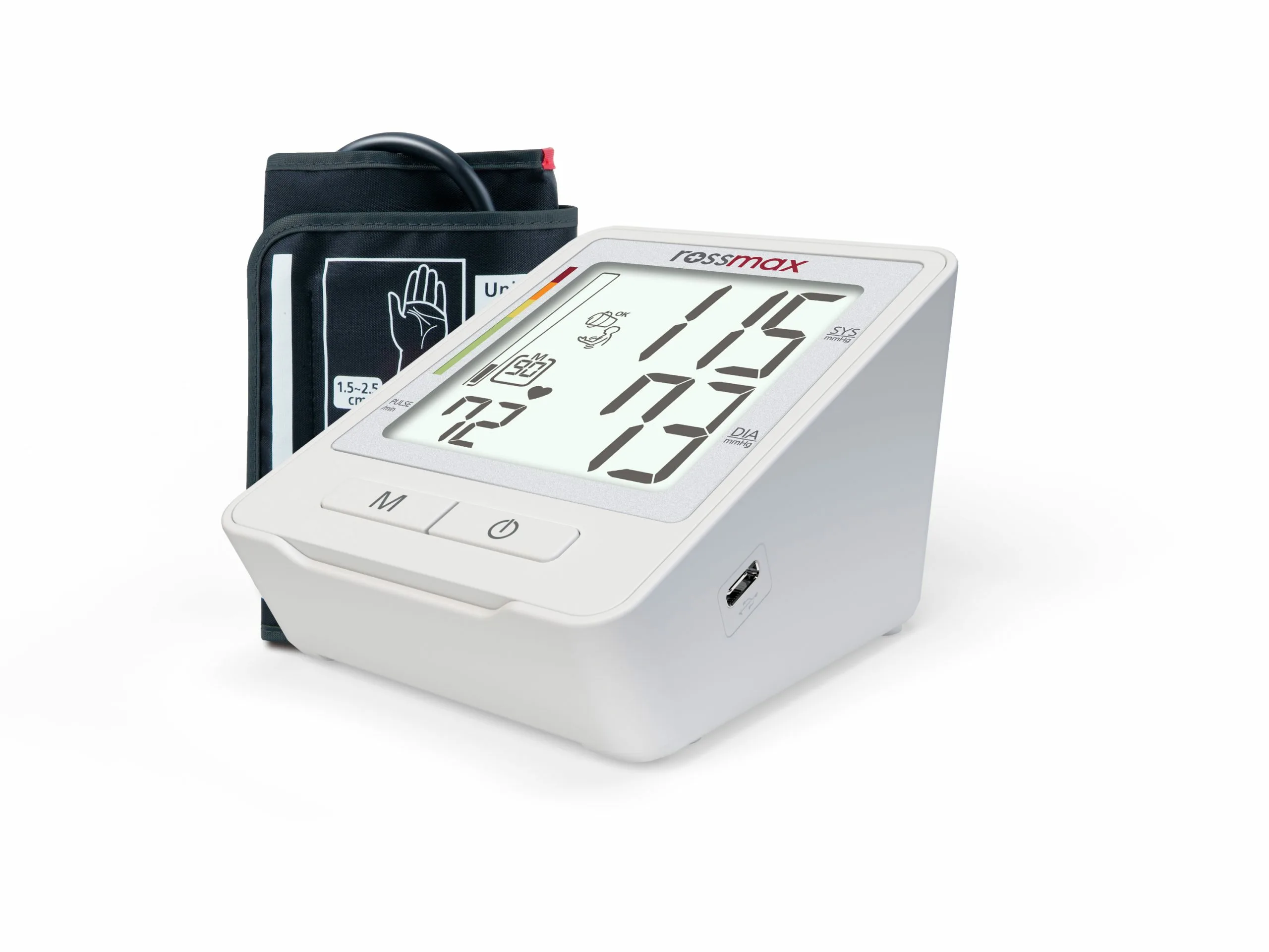 Αυτόματο Ψηφιακό Πιεσόμετρο με Θύρα USB TYPE-C Rossmax Z1