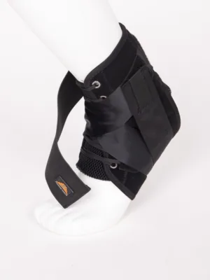 Επιστραγαλίδα Υφασμάτινη με Δέστρες "ANKLE FIT"