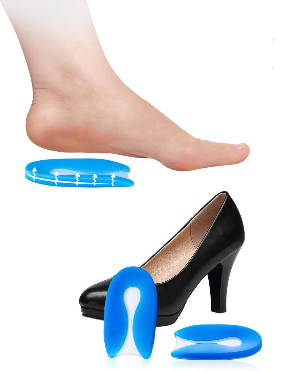 Υποπτέρνιο Gel Ανύψωσης "RELIEF HEEL"