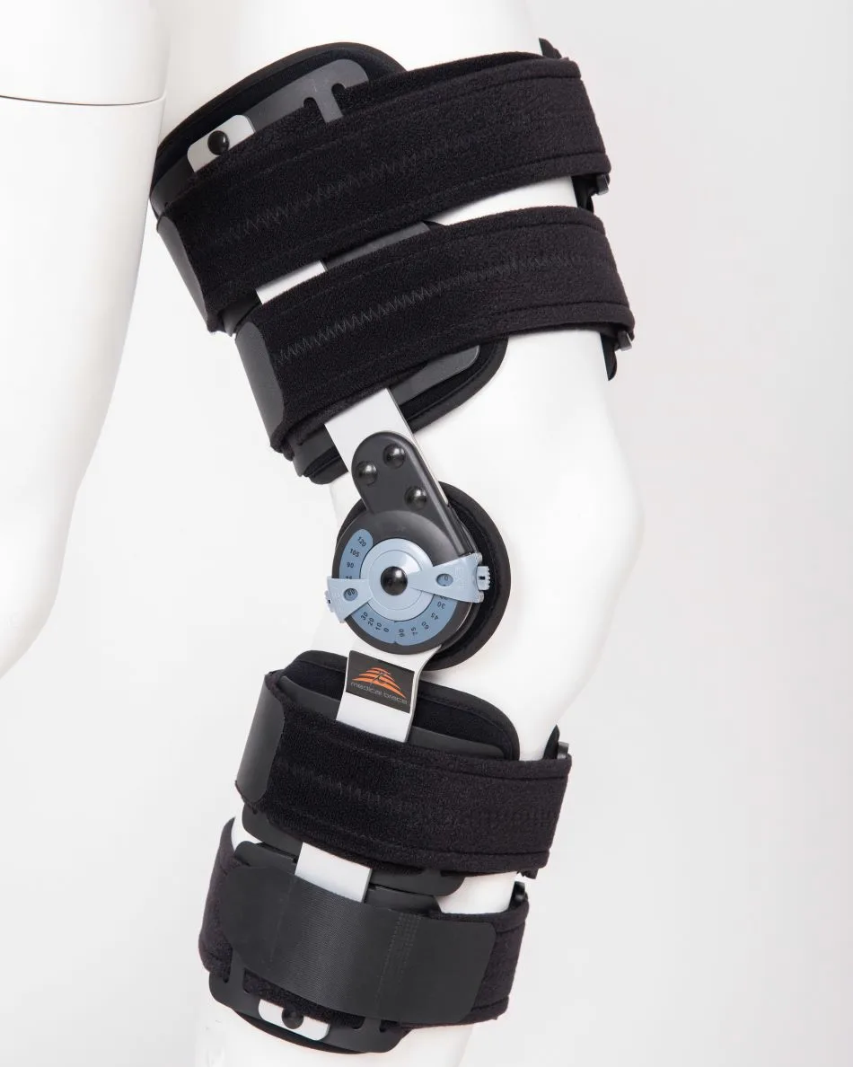 Νάρθηκας Μηροκνημικός Λειτουργικός με Γωνιόμετρο "PREMIUM SHORT"