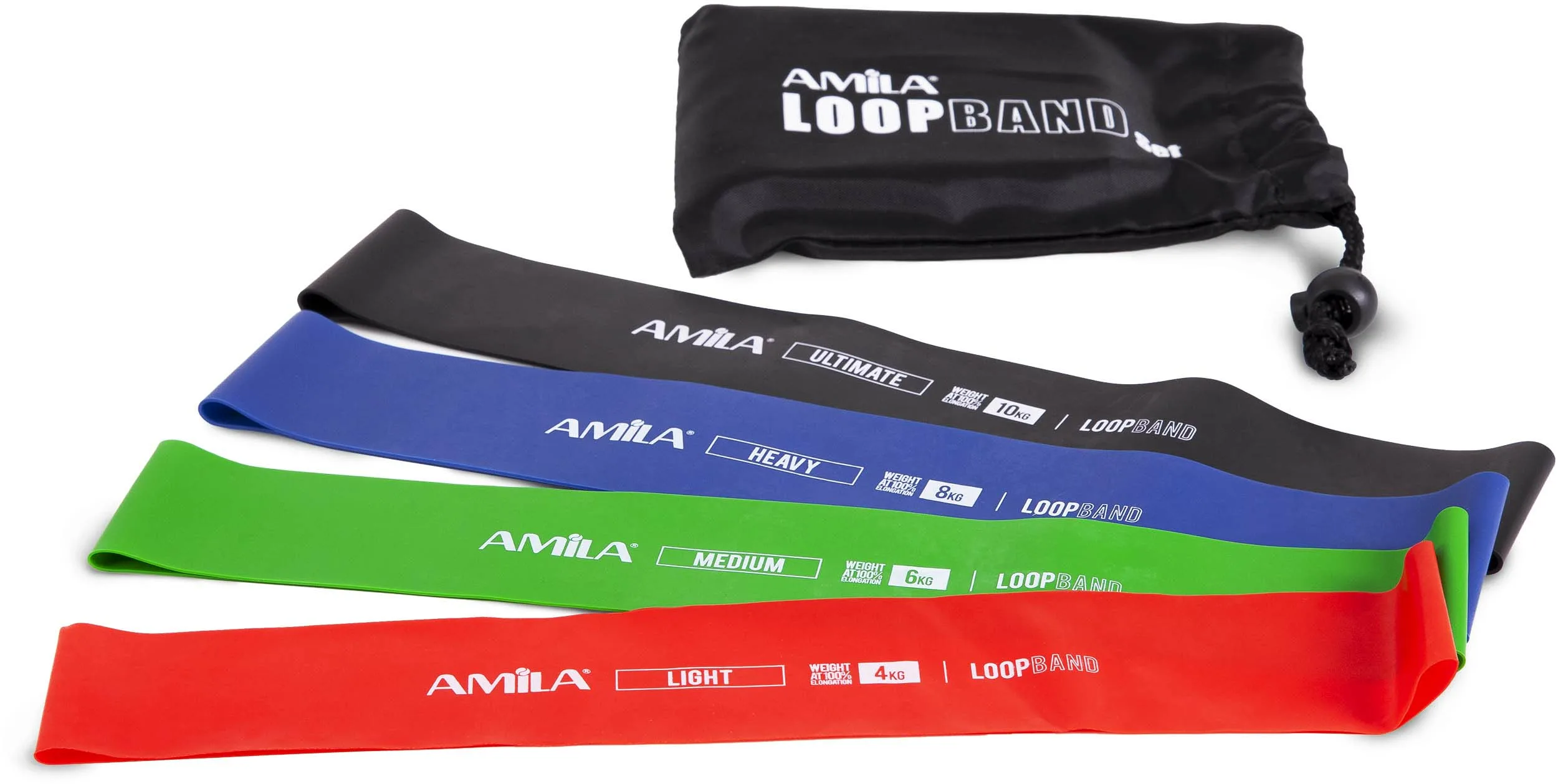 Λάστιχα Αντίστασης Σετ 4 τεμάχια Amila Small Loopband Λάστιχα Αντίστασης Σετ 4 τεμάχια Amila Small Loopband