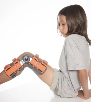 Νάρθηκας Μηροκνημικός Παιδικός με Γωνιόμετρο Τηλεσκοπικός Λειτουργικός