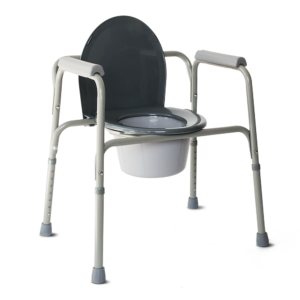 Καρέκλα με Δοχείο WC "POWDER COATED"