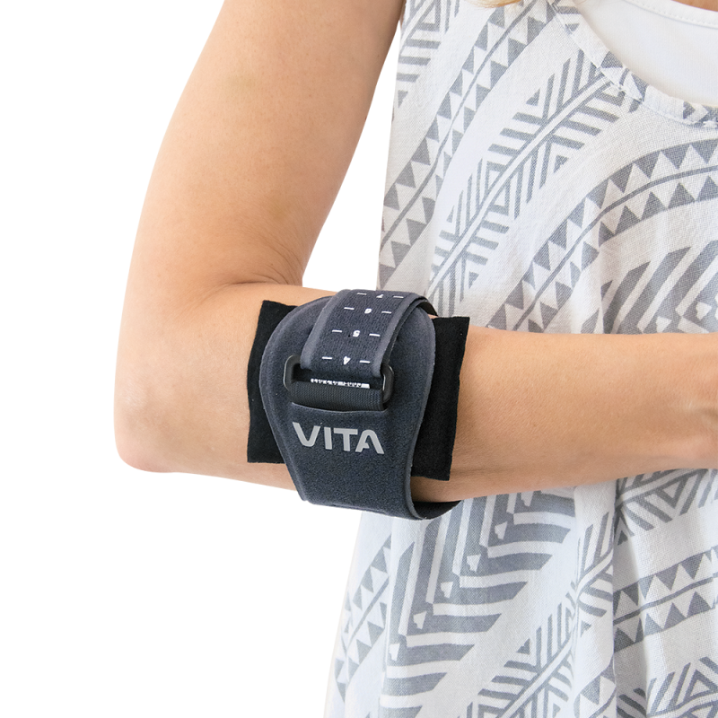 Orthopedicx by Ygeia Shop Ορθοπαιδικά Προιόντα 37 Περιαγκωνίδα Επικονδυλίτιδας με Επιθέματα Σιλικόνης / Gel
