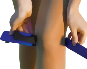 Υποεπιγονατιδικό Strap Neoprene με Pad Σιλικόνης