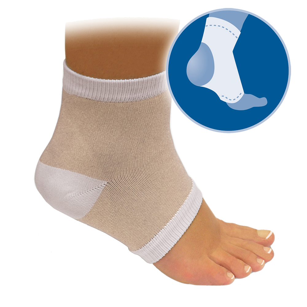 Κάλτσες Πτέρνας με Επίθεμα Gel