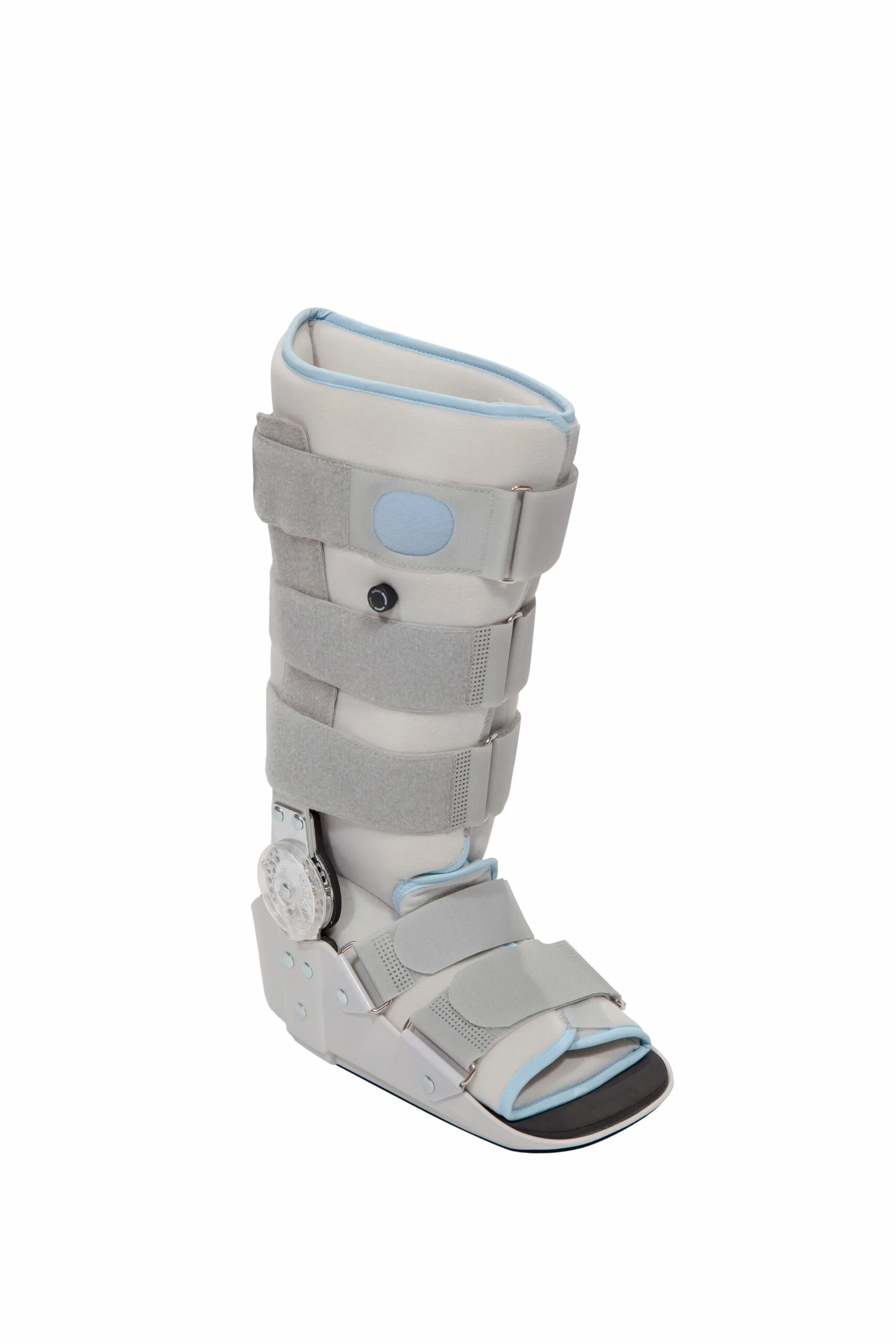 Mπότα Καταγμάτων Ψηλή με Γωνιόμετρο & Αέρα / Γκρι