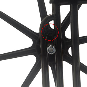 Αναπηρικό Αμαξίδιο Βαρέως Τύπου "BARIATRIC STEEL"