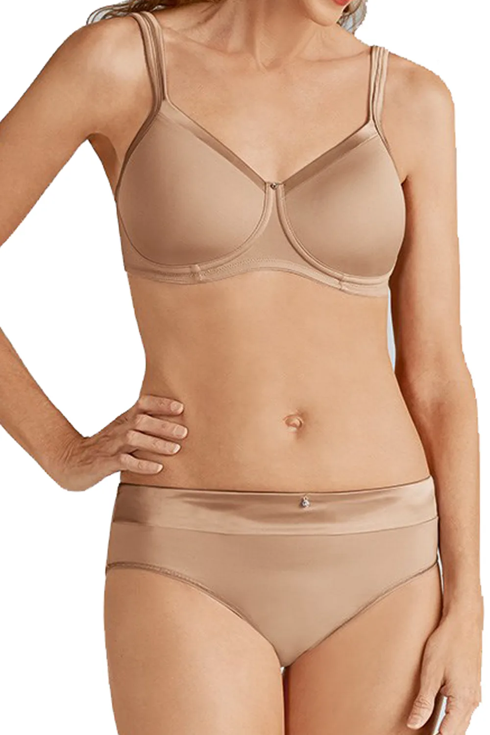 Στηθόδεσμος Μαστεκτομής "Lara Satin SB Μπεζ"