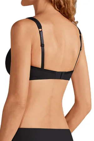 Στηθόδεσμος Μαστεκτομής "Lara Satin SB Μαύρο"