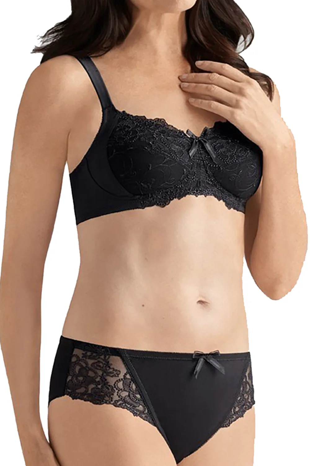 Στηθόδεσμος Μαστεκτομής "Marie SB Μαύρο"