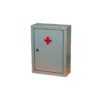 Επιτοίχιο μεταλλικό κουτί Α’ βοηθειών με ένα ράφι και κλειδαριά