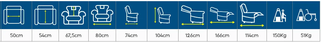 Ανακλινόμενη Πολυθρόνα Cloud II 3 Screenshot 100