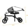 Περιπατητήρας Rollator με υποστήριξη γόνατος “STROLLY”