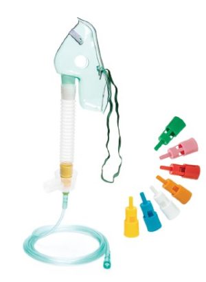 Μάσκα οξυγόνου Venturi με 7 βαλβίδες